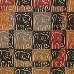 Men's Shirt: Natural Elephant-detail